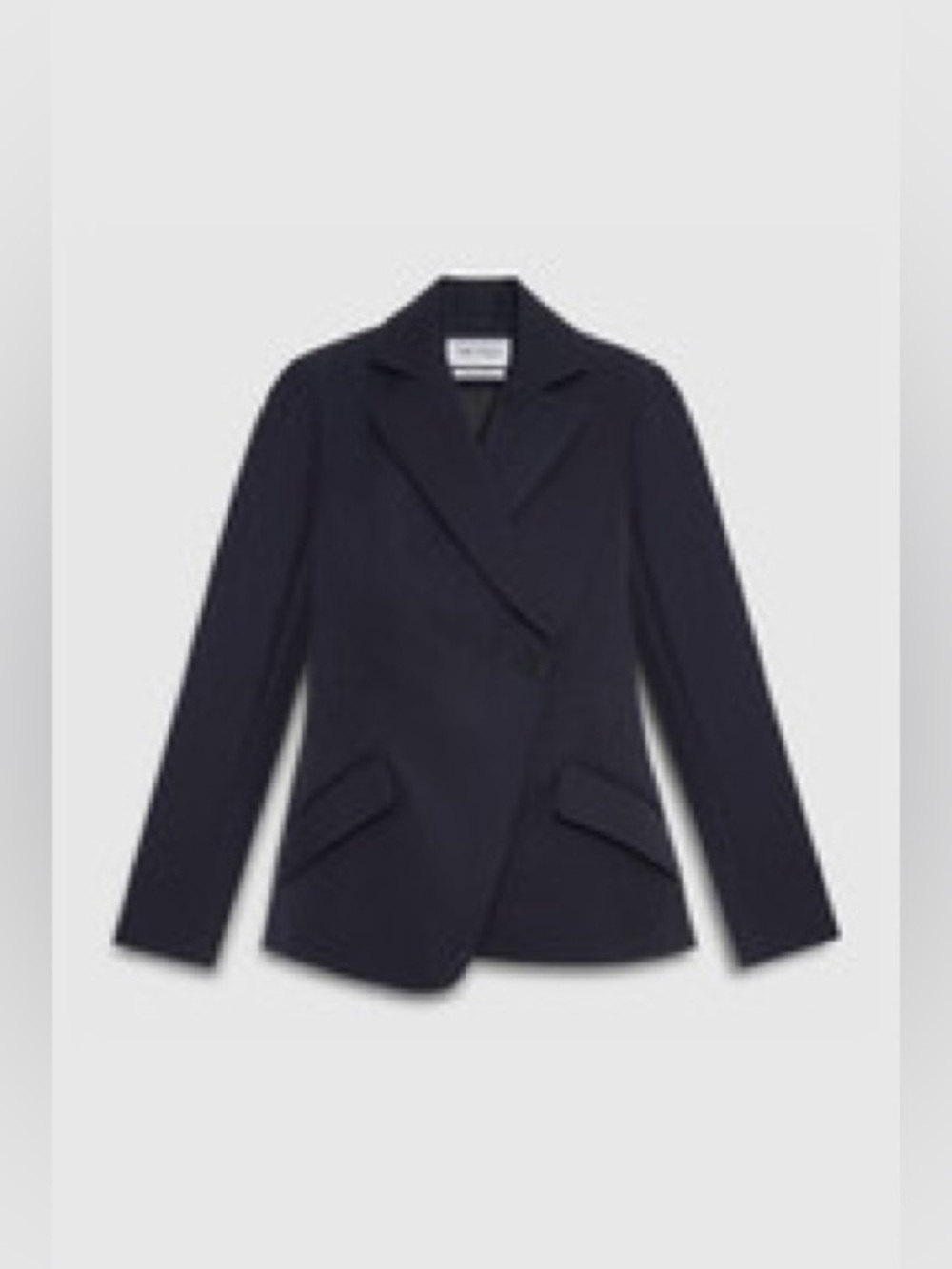 The Fold 365 Pure Wool Charlbury Jacket Navy - Picture 2 of 9